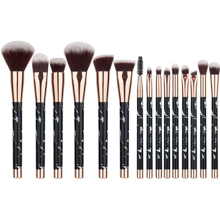 11 sets of marble makeup brush with makeup brush beauty makeup kit 11 makeup brush sets - Organizer
