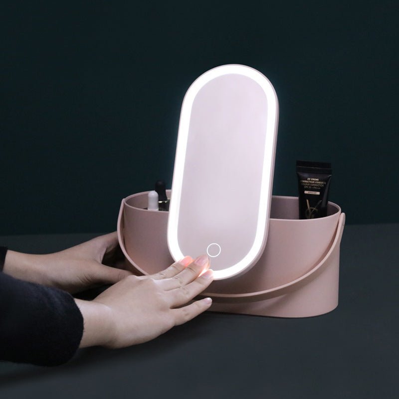 ✨ Portable LED Makeup Organizer - Your beauty routine just got easier — anywhere you go. - Organizer